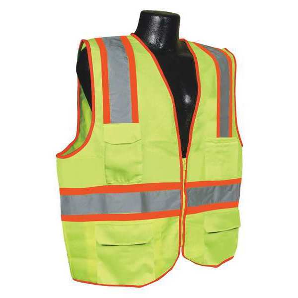 High Visibility Vest, Yellow/Green, S