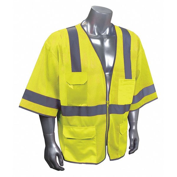 High Visibility Vest, Yellow/Green, 5XL