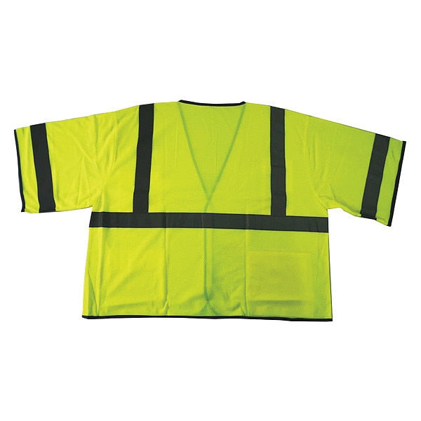 High Visibility Vest, Yllw/Green, 4XL/5XL