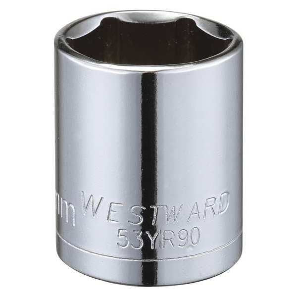3/8 in Drive, 18mm Hex Metric Socket, 6 Points