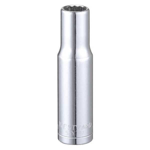 3/8 in Drive, 9mm Triple Square Metric Socket, 12 Points