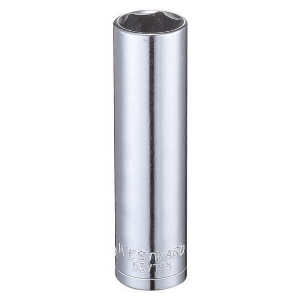 3/8 in Drive, 12mm Hex Metric Socket, 6 Points