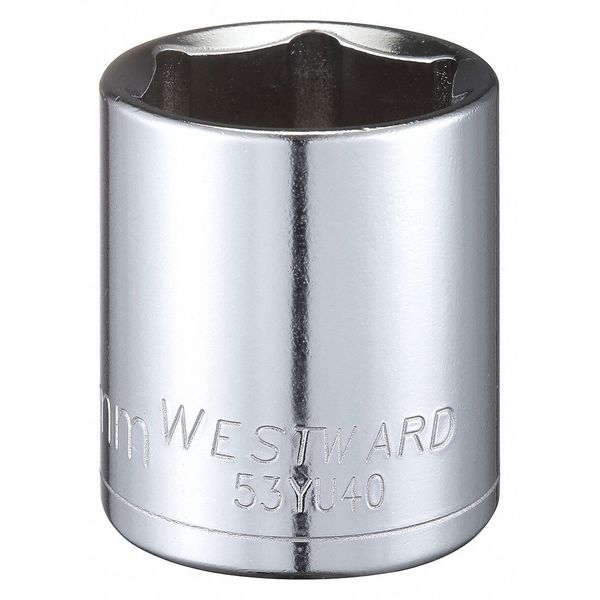 1/2 in Drive, 28mm Hex Metric Socket, 6 Points