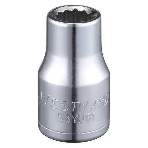 1/2 in Drive, 10mm Triple Square Metric Socket, 12 Points