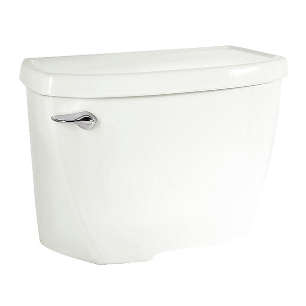 Toilet Tank, 1.6 gpf, Flushometer, Elongated, White