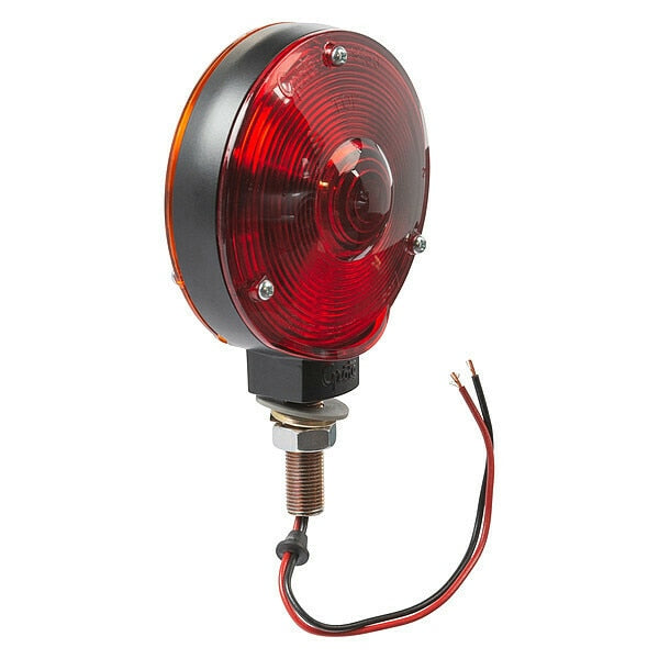 Lamp, Double Faced, Red/Yellow