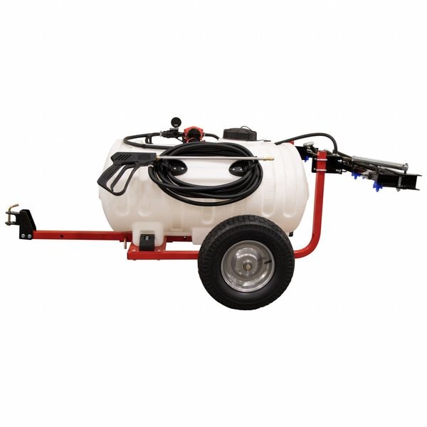 Trailer Sprayer, Tank Polymer, 65 gal
