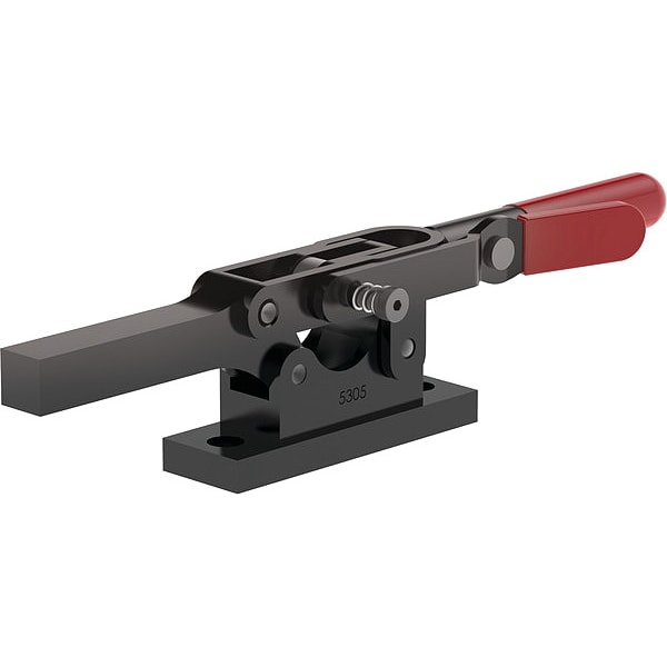 Horizontal Toggle Clamp, 90 Deg, 600 lb