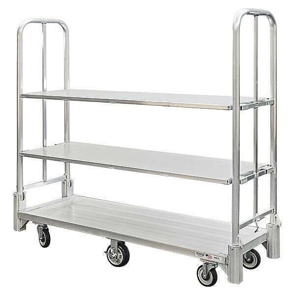 Platform Truck, 1500lb, Deck 62x20x9 5/8