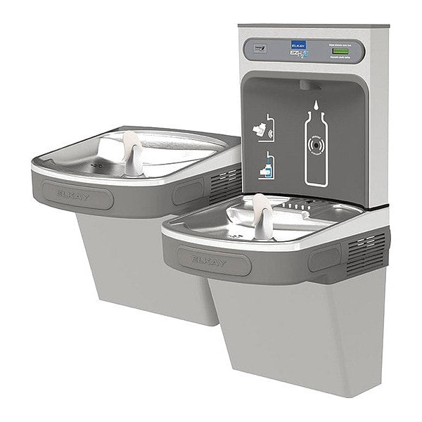 Wall Mount, Yes ADA, 2 Level Water Cooler