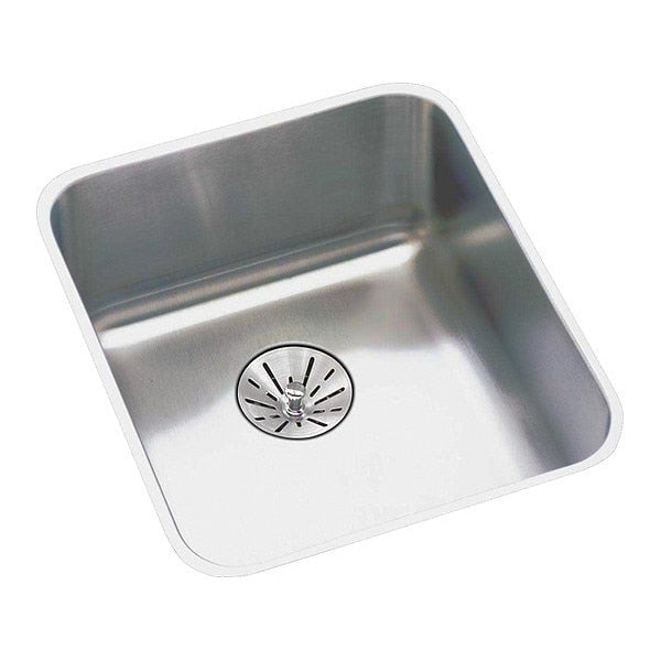 Sink, Undermount Mount, 0 Hole, Lustrous Satin Finish
