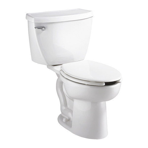 Cadet 1.6GPF Elong Toilet Wh, 1.6 gpf, Pressure Assist Tank, Floor Mount, Elongated, White
