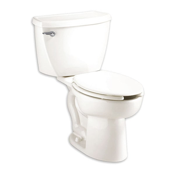 Cadet 1.1GPF R Elong Toilet Wh, 1.1 gpf, Pressure Assist Tank, Floor Mount, Elongated, White