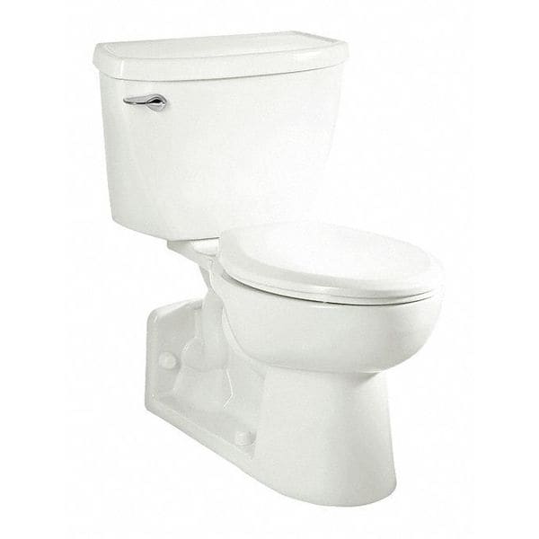Yorkvile 1.1GPF R Elong Toilet Wh, 1.1 gpf, Pressure Assist Tank, Floor Mount, Elongated, White