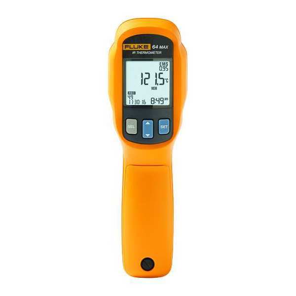 Infrared Thermometer, LCD, -22 Degrees  to 1112 Degrees F, Single Dot Laser Sighting
