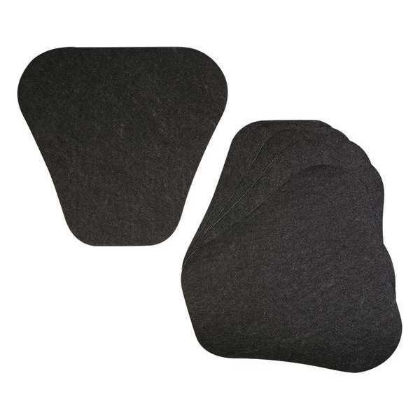 Black Urinal Floor Mat 18