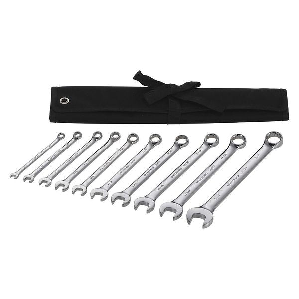 Combination Wrench Set, 10 Pieces, 12 Pts