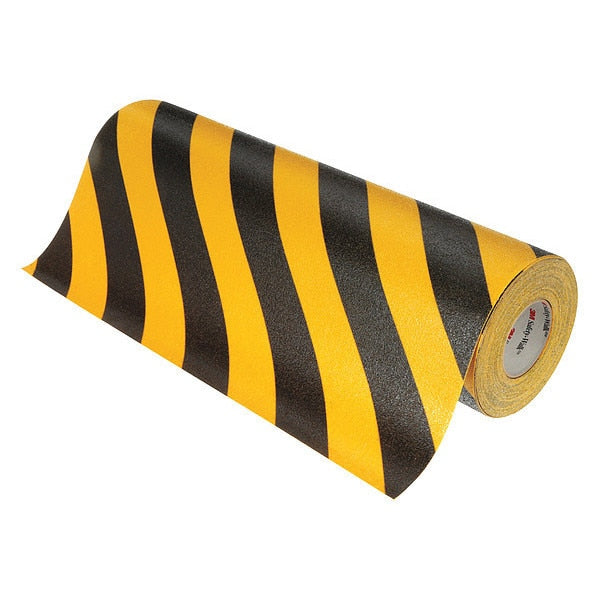 Antislip Tape, Mineral Coated, Blck/Yellow