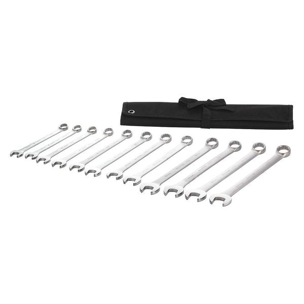 Combination Wrench Set, 12 Pieces, 12 Pts