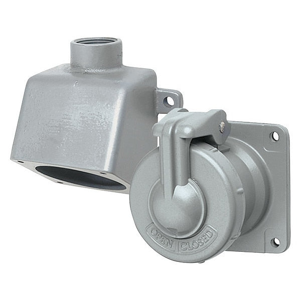 4W 3P 30A Hazardous Pin & Sleeve Receptacle 600VAC/250VDC