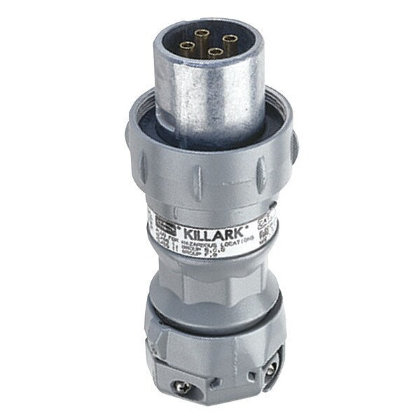 Pin and Sleeve Plug, 600VAC/250VDC, 20A