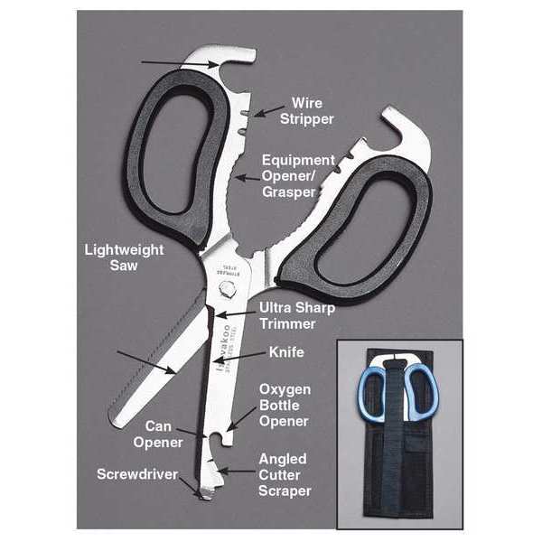 Multipurpose Shear, Black, 8-3/4