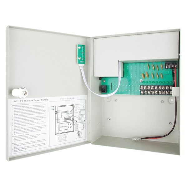 Power Supply, Output 12VDC, VA Rating 120