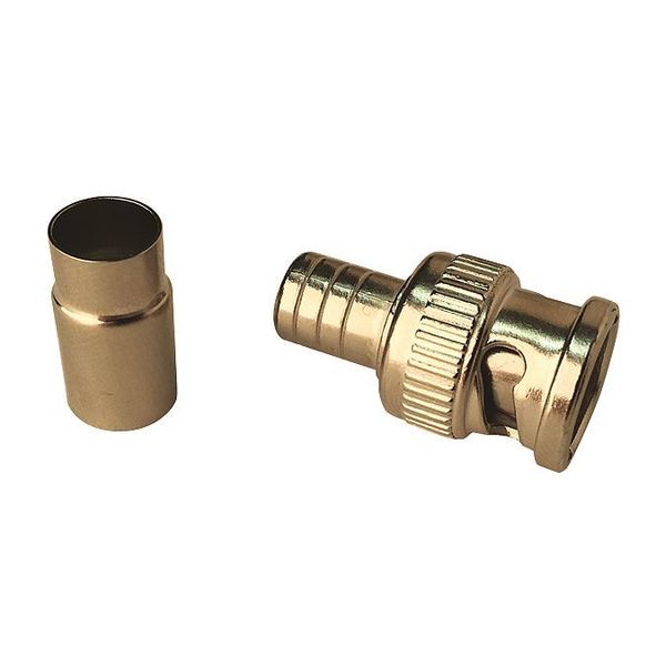 Coaxial Crimp Connector, BNC Male, PK10
