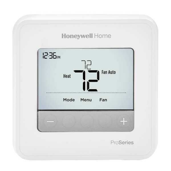 Programmable Thermostat, 7, 5-2, 5-1-1 Programs, 1 H 1 C, Wall Mount, Hardwired/Battery, 20/30VAC