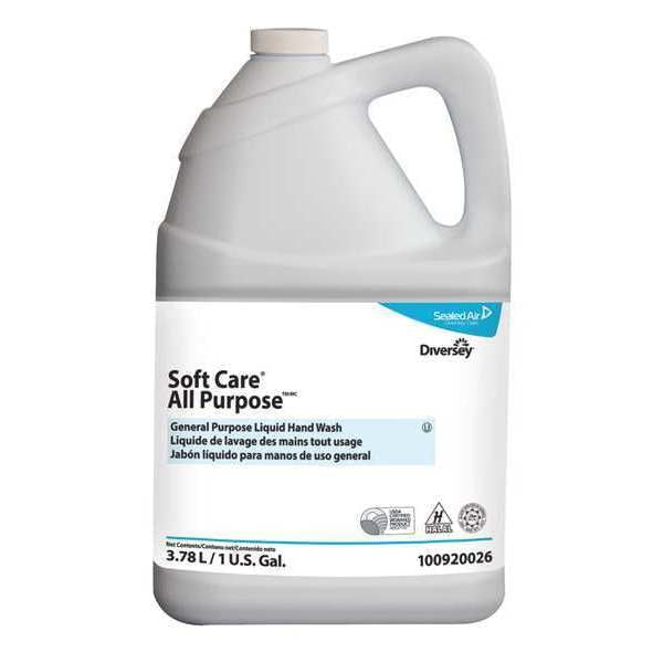 1 gal. Liquid Hand, Hair & Body Wash Jug, 4 PK