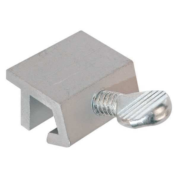 Window Lock, Sliding, Aluminum, PK4