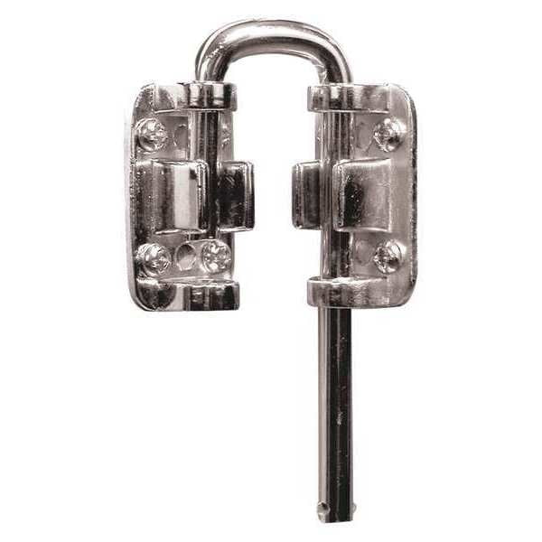 Door Lock, Loop Lock, Nickel Plated