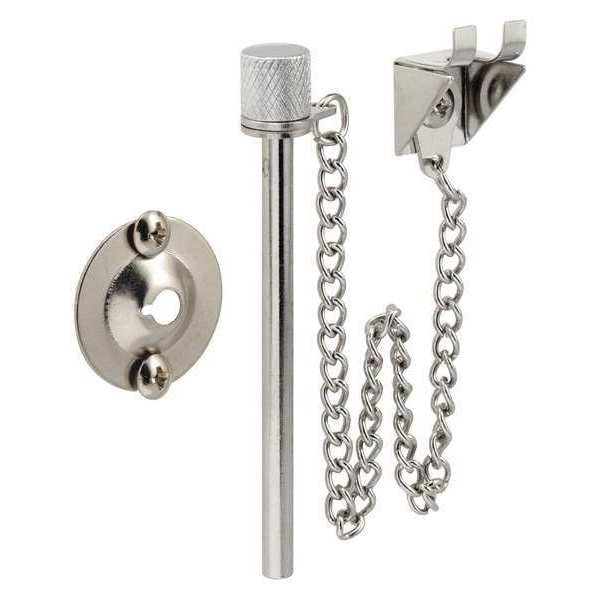 Door Lock, Pin Lock, Chrome Plated