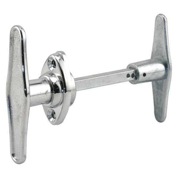 T Latching Handle, Granite, Silver