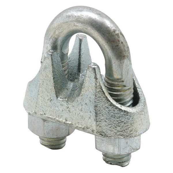 Cable Clamp, Steel, 5/16