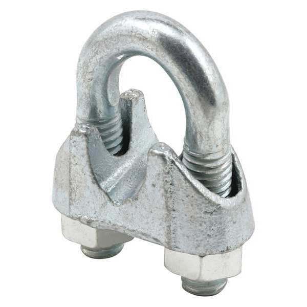 Cable Clamp, Steel, 1/2