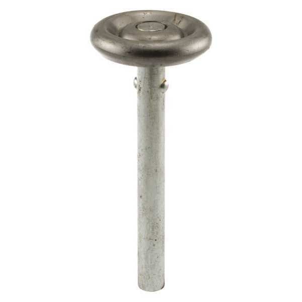 Garage Door Roller, Steel, Silver, PR