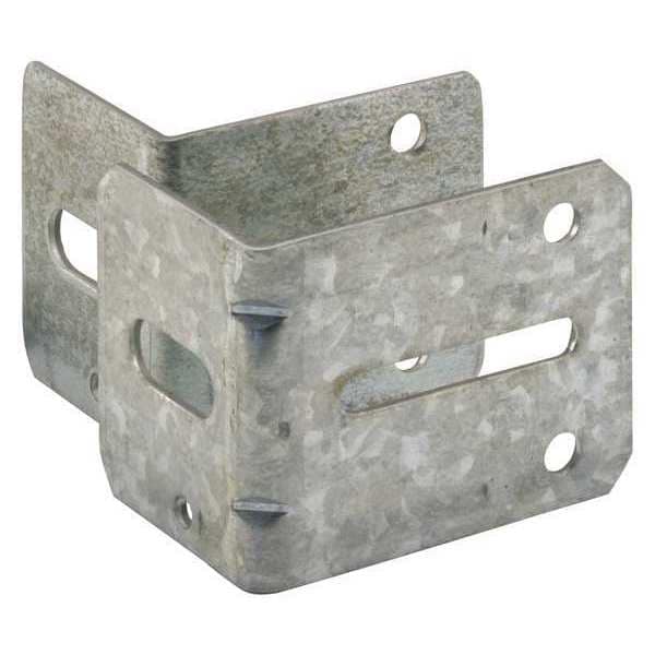 Track Brackets, Steel, Silver, PR