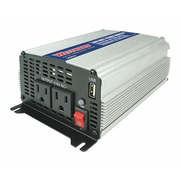 Inverter, 800W Nominal Output, 2 Outlets