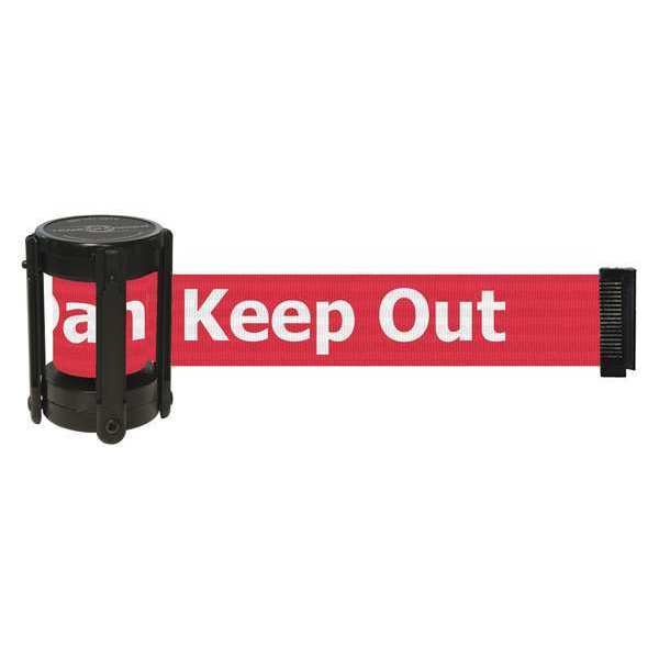 Barrier Post, Plastic Post, Black Finish