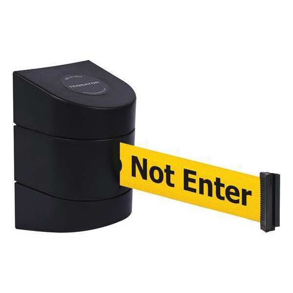 Barrier Post, Plastic Post, Black Finish
