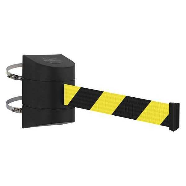 Barrier Post, Plastic Post, Black Finish