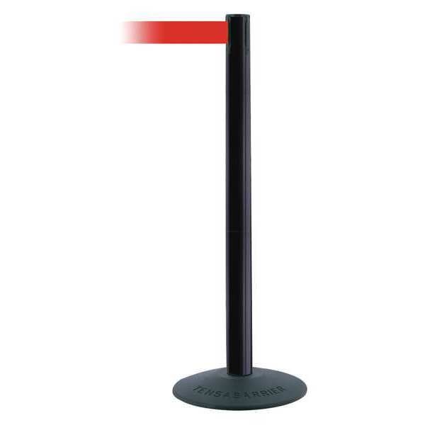 Barrier Post, PVC Post, Black Finish