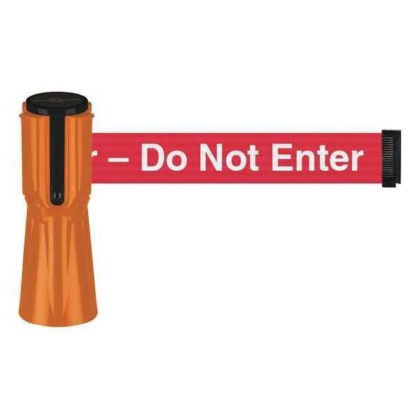 Barrier Post, Plastic Post, Orange Finish