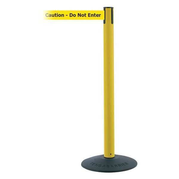 Barrier Post, PVC Post, Yellow Finish
