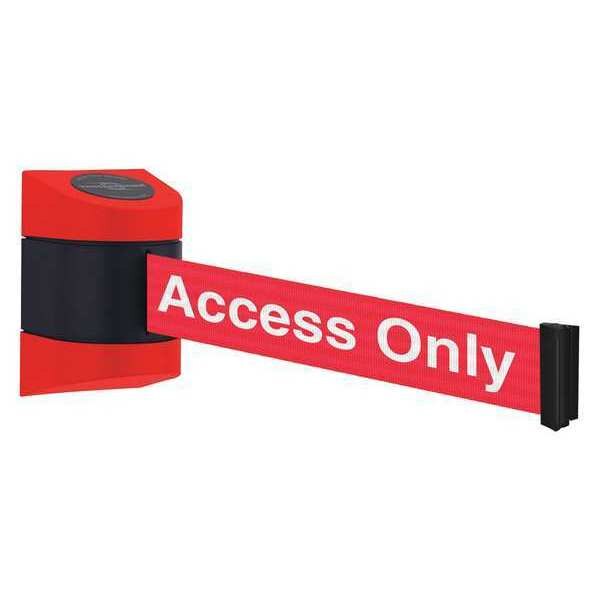 Barrier Post, Plastic Post, Red Finish