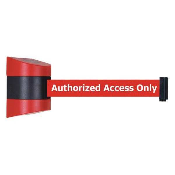 Barrier Post, PVC Post, Red Finish
