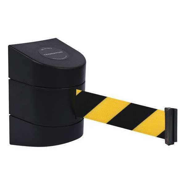 Barrier Post, Plastic Post, Black Finish