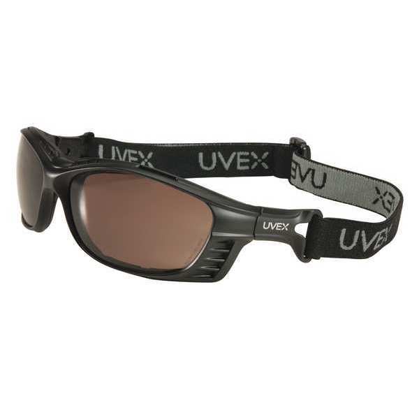 Safety Glasses, Wraparound SCT-Gray Polycarbonate Lens