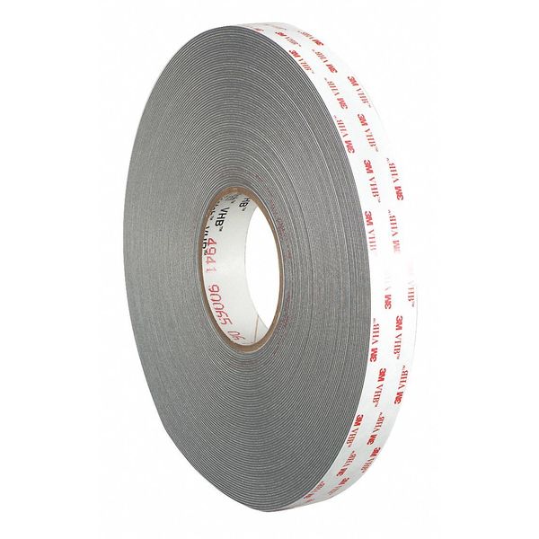Double Sided VHB Tape, Paper, Gray, PK3